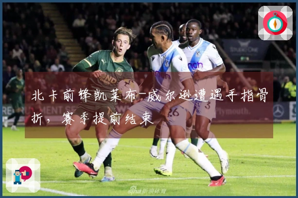 北卡前锋凯莱布-威尔逊遭遇手指骨折，赛季提前结束